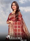 Vellora Vol -26 Latest fancy Designer Festival and wedding Wear Haevy Banarasi Silk Sarees Collections